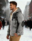 Helvano | Herren Kapuzenjacke mit Print