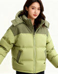 Helvano | Gefütterte Pufferjacke mit Kapuze für Damen