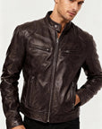 Helvano | Herrenjacke mit Innenfutter und Taschen