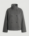 Helvano | Cropped Jacke mit Stehkragen für Damen