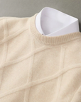 Helvano | Argyle-Strickpullover für Herren