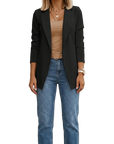 Helvano | Damen Blazer mit Drapierung