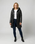Helvano | Ultraleichte Daunenjacke mit Kapuze für Damen