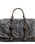 Helvano | Vintage Weekender Reisetasche für Herren