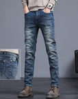 Helvano | Herren Jeans mit geradem Bein in Blau