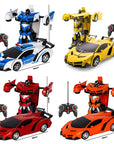 Helvano | Ferngesteuertes Transformer-Auto Roboter