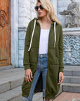 Helvano | Langes Sweatshirt für Damen