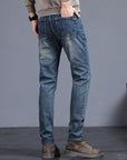 Helvano | Herren Jeans mit geradem Bein in Blau