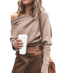 Helvano | Schulterfreier Strickpullover für Damen