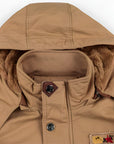 Helvano | Militärjacke mit mehreren Taschen für Herren