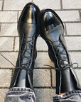 Helvano | Vintage-Stiefeletten mit Absatz für Damen