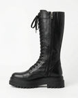 Helvano | Hohe Schnürstiefel für Damen in Schwarz