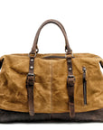 Helvano | Vintage Weekender Reisetasche für Herren