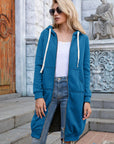 Helvano | Langes Sweatshirt für Damen
