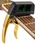 Helvano | 2-in-1 Gitarren-Capo mit Stimmgerät