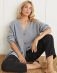 Helvano | Oversized Cardigan für Damen