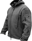 Helvano | Taktische Fleece-Kapuzenjacke für Herren