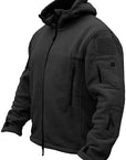 Helvano | Taktische Fleece-Kapuzenjacke für Herren