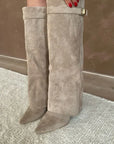 Helvano | Kniehohe Stiefel für Damen in Schwarz