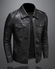 Helvano | Klassische Lederjacke für Herren