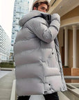 Helvano | Warme Winterjacke für Herren in Schwarz