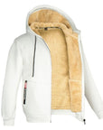 Helvano | Herren Sherpa-Strickjacke