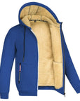 Helvano | Herren Sherpa-Strickjacke