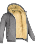 Helvano | Herren Sherpa-Strickjacke