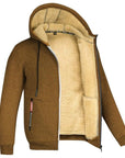 Helvano | Herren Sherpa-Strickjacke