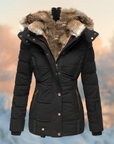 Helvano | Gepolsterte Winterjacke mit Plüschfutter für Damen