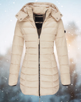 Helvano | Schmal geschnittener Wintermantel für Damen