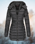 Helvano | Schmal geschnittener Wintermantel für Damen