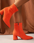 Helvano | Stiefeletten mit Blockabsatz für Damen