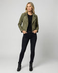 Helvano | Wildleder-Bikerjacke für Damen