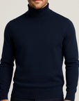 Helvano | Leichter Baumwoll-Rollkragenpullover für Herren
