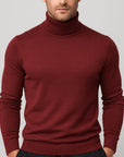 Helvano | Leichter Baumwoll-Rollkragenpullover für Herren