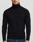 Helvano | Leichter Baumwoll-Rollkragenpullover für Herren