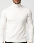 Helvano | Leichter Baumwoll-Rollkragenpullover für Herren