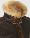 Helvano | Klassische Fliegerjacke für Herren in Braun