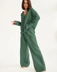 Helvano | Loungewear-Set aus Baumwolle für Damen