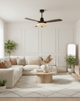 Helvano | Deckenventilator mit Licht und Fernbedienung