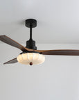 Helvano | Deckenventilator mit Licht und Fernbedienung