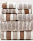 Helvano | Flauschiges Handtuch-Set 8-teilig