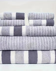 Helvano | Flauschiges Handtuch-Set 8-teilig