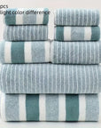 Helvano | Flauschiges Handtuch-Set 8-teilig