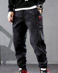 Helvano | Lockere Jeans-Jogger mit Bündchen für Herren
