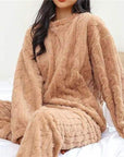 Helvano | Kuscheliges Fleece-Pyjama-Set für Damen
