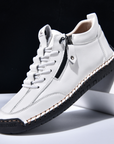 Helvano | Nubuk-Sneaker mit Reissverschluss für Herren