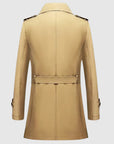 Helvano | Zweireihiger Trenchcoat für Herren
