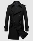 Helvano | Zweireihiger Trenchcoat für Herren
